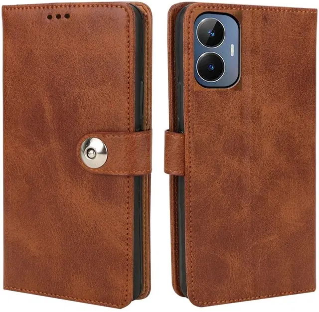 Flip Mobile Cover for Realme RMX3710/Narzo N55, Multicolor