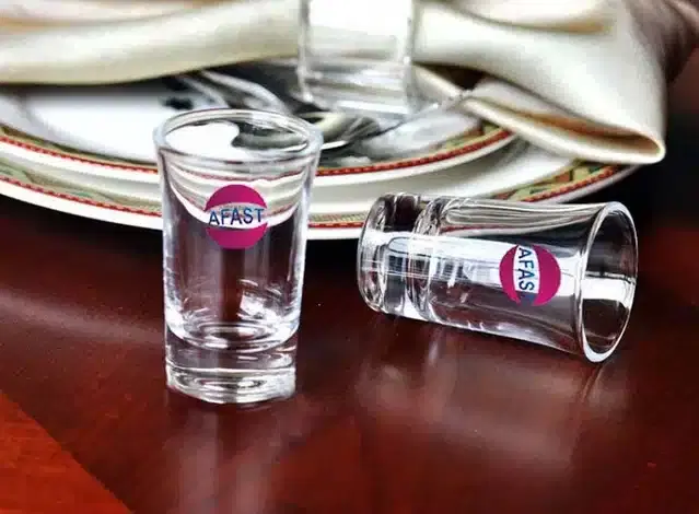 Liquor cum Cocktail Glasses, Transparent, 30 ml, Pack of 2