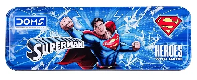 Doms Superman Theme Metal Body Geometry Box