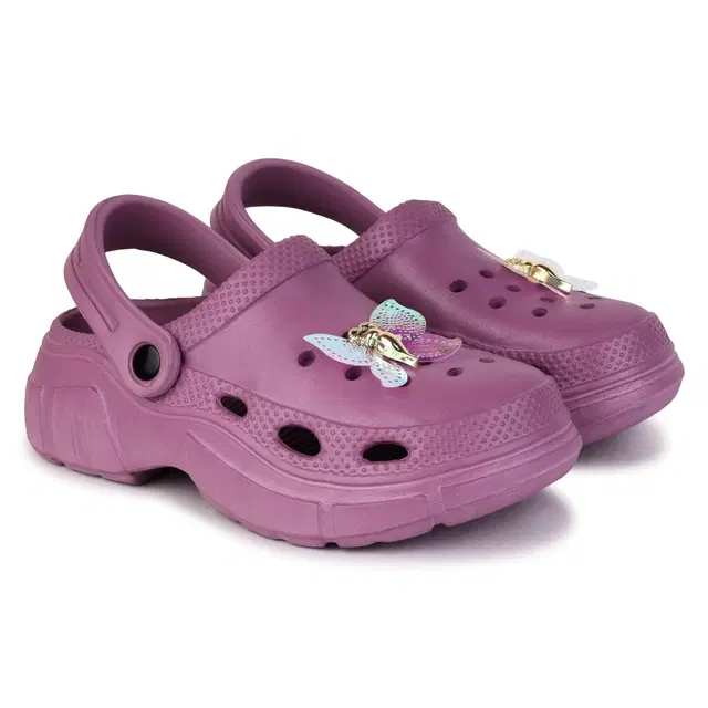 Clogs for Women (Purple, 7)