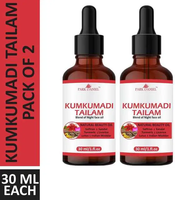 Park Daniel Kumkumadi Face Oil, Pack of 2, 30 ml, SE-492