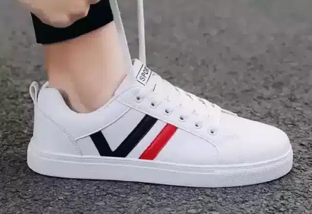 Sports Shoes for Men (White, 6)