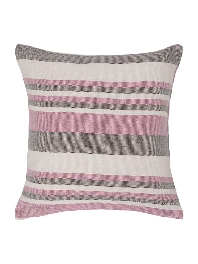 Cotton Cushion Cover, Multicolor, 12x12 inches