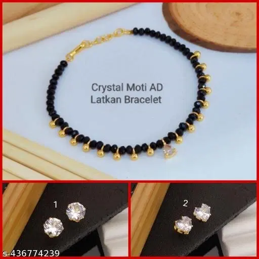 Alloy Bracelet for Women (Multicolor)