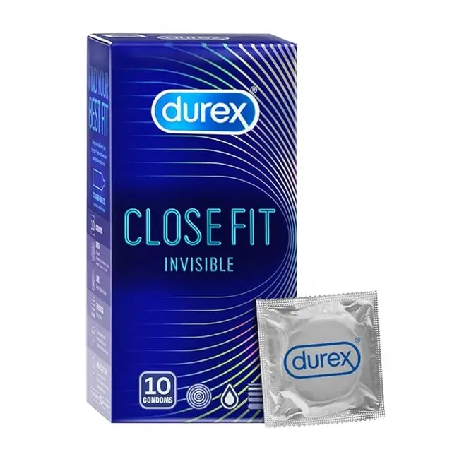 Durex Close Fit Invisible Condoms (10 Pc)