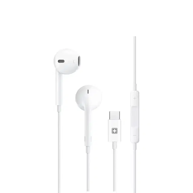Swiss Military ELITE Wired Earphones (White)