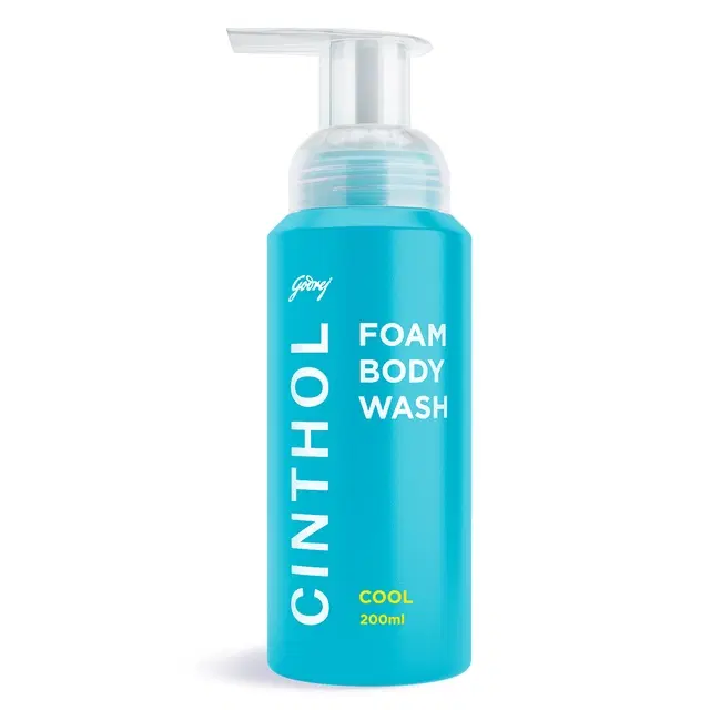 Cinthol Cool Foam Body Wash, 200 ml