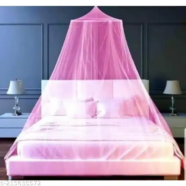 Mosquito Net for Home, Pink, 6.5x6.5 feet