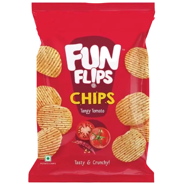 Fun Flips Tangy Tamato Potato Chips 41 g