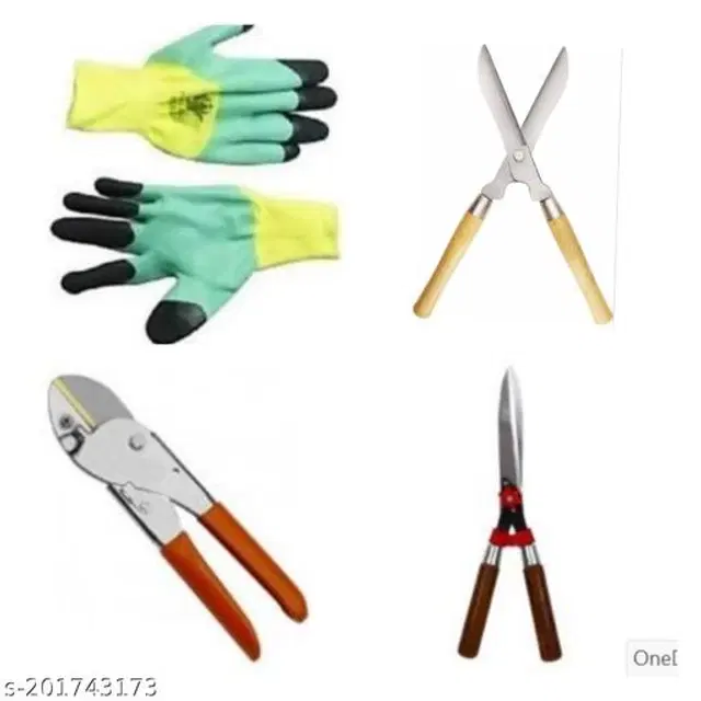 Gardening Tools Set, Multicolor, Set of 4