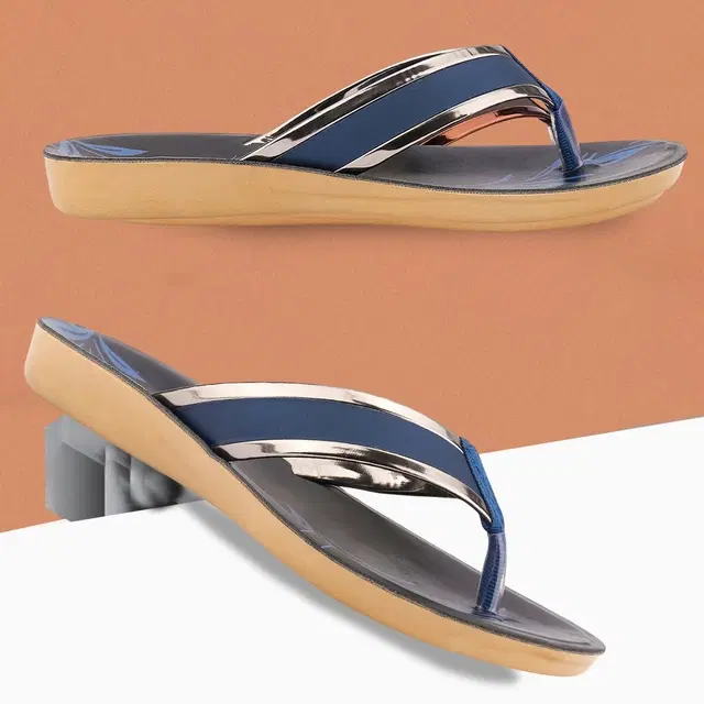 Slipers for Women, Blue (5)