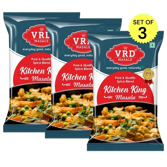 Vrd Kitchen King Masala 12 g (Pouch) (Set Of 3)