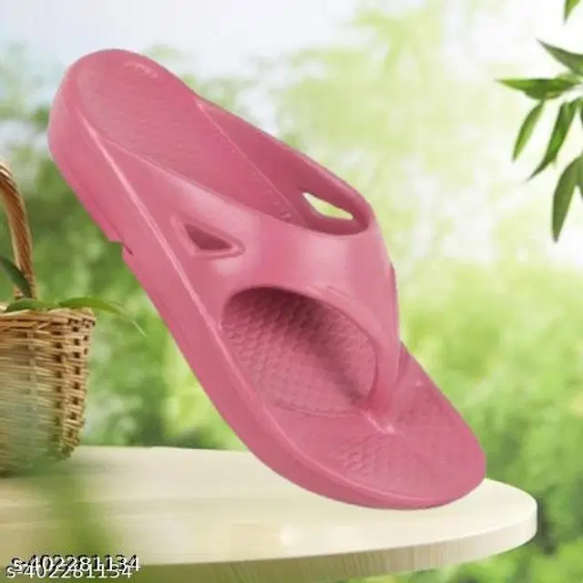 Flipflops for Women (Pink, 5)