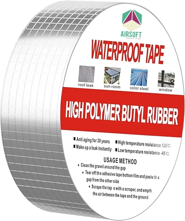 Aluminium Single Sided Self Adhesive Tape, Silver, 5 m