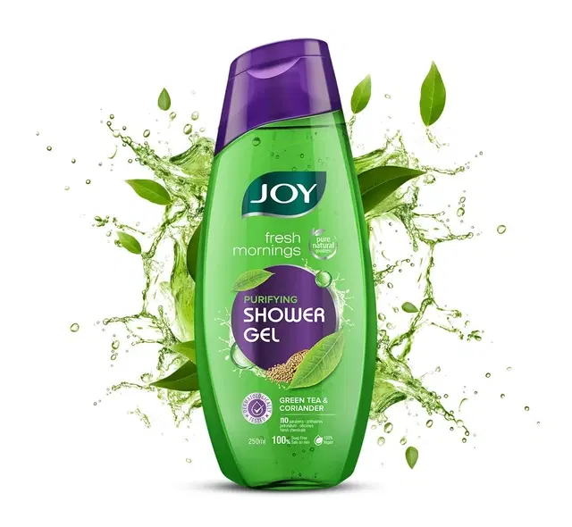 Joy Fresh Morning Purifying Shower Gel (Green Tea & Coriander) 250 ml