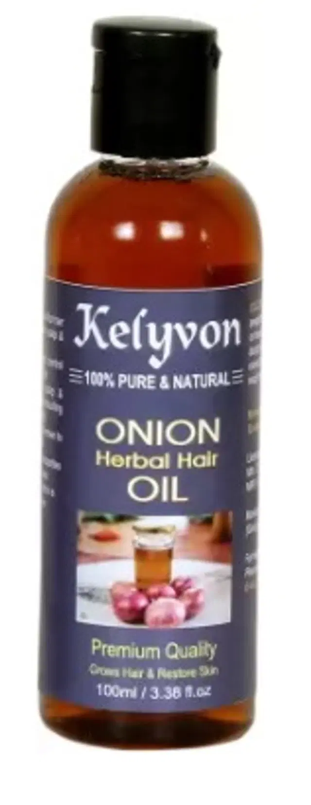 Kelyvon Herbal Onion Herbal Hair Oil, 100 ml