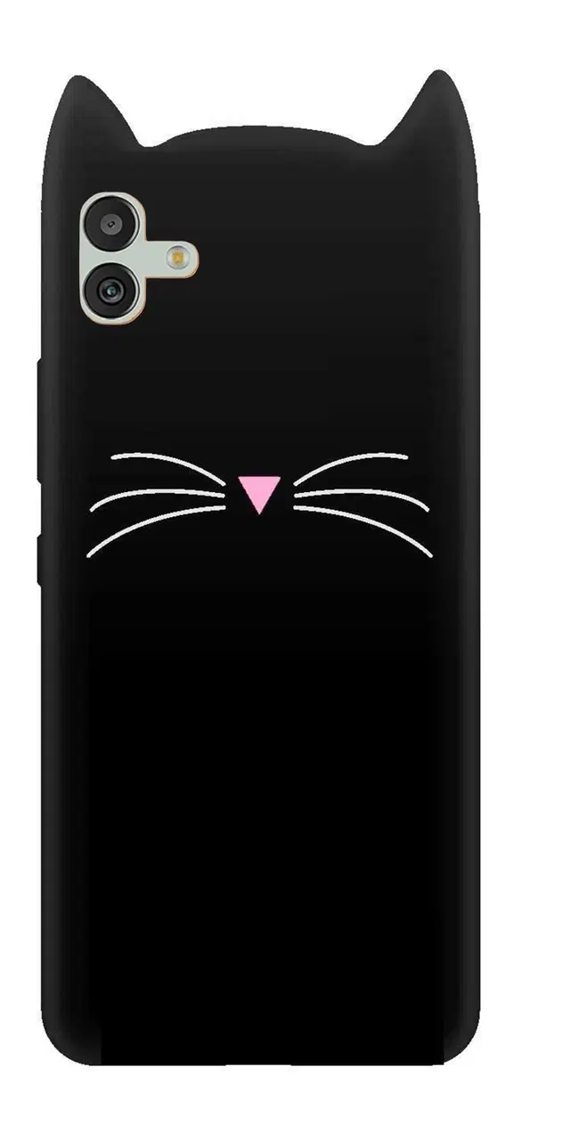 Rubber Mobile Back Cover for Samsung Galaxy M13 5G (Black)