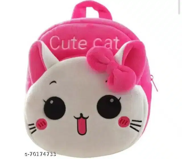 Soft Plus Kids School Bag, Pink