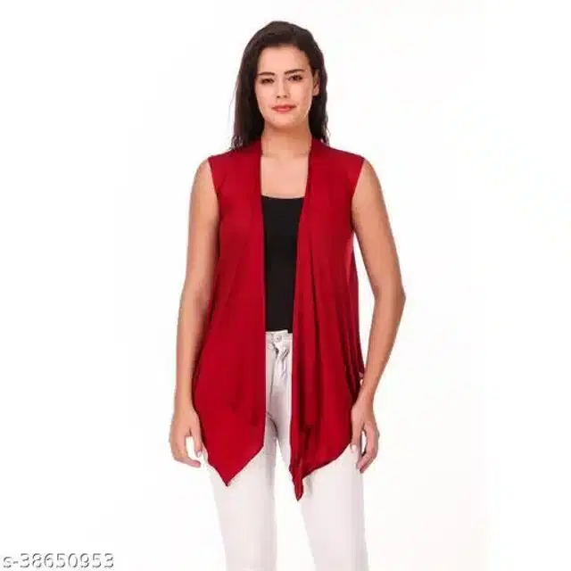 Shrugs for Women (Maroon, M)
