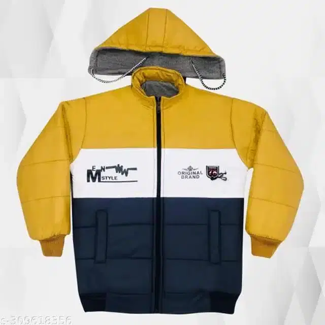 Nylon Full Sleeves Hooded Jacket for Girls (Multicolor, 9-12 Months)