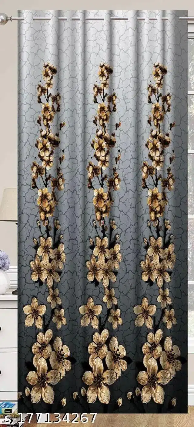Curtains for Door, Multicolor, 5 Feet