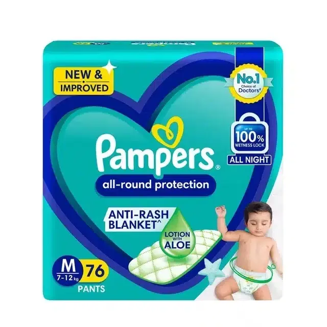 Pampers Pants M 76 units