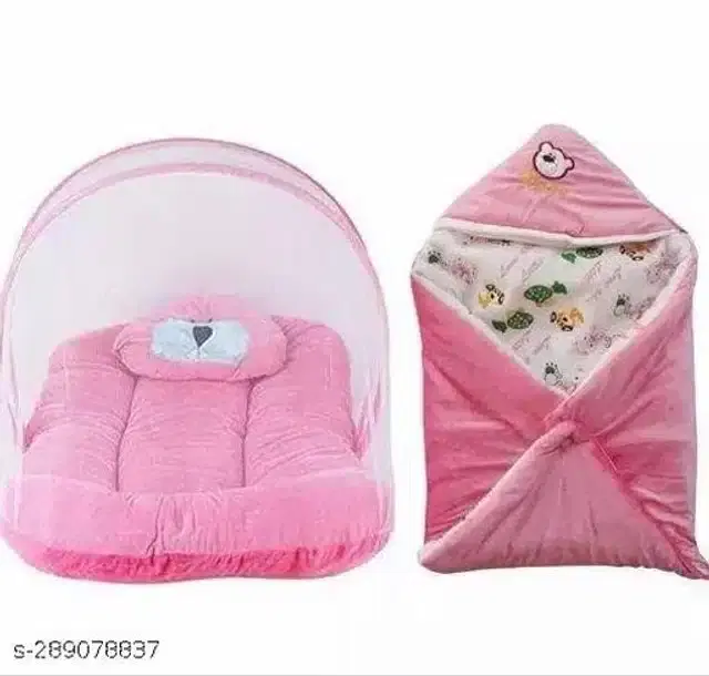 Combo of Baby Sleeping Set, Pink, Set of 2