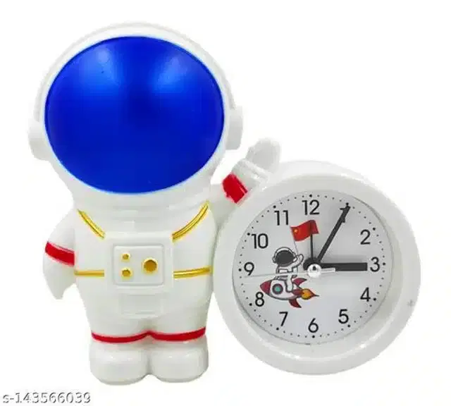 Space Theme Table Alarm clock, Blue