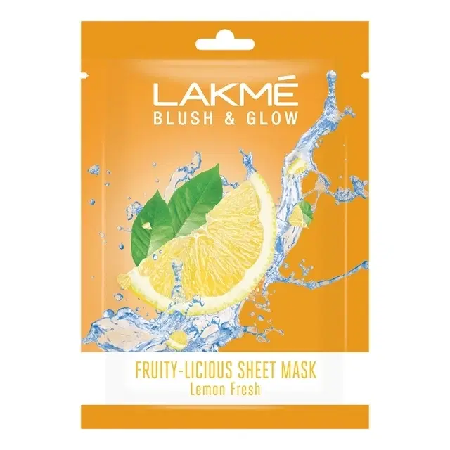 Lakme Blush & Glow Lemon Sheet Mask 25 ml