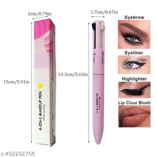 4-in-1 Makeup Pen, Multicolor