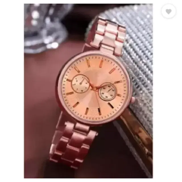 Analog Watch for Women (Rose Gold)
