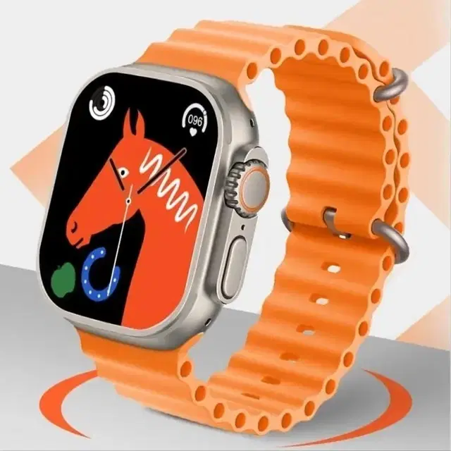 Silicone T800 Ultra Smartwatch, Orange