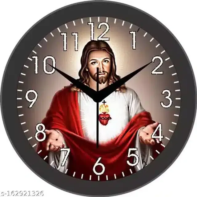 Wall Clock for Home, Multicolor, 10"