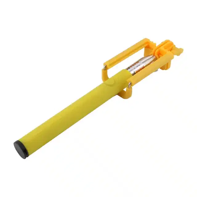 ABS Selfie Stick with Aux Cable, Assorted