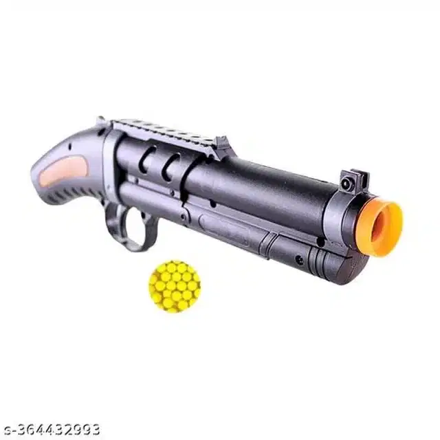 2 Pcs Mini Enfield Gun with 25 Pcs Bullets, Black, Set of 1