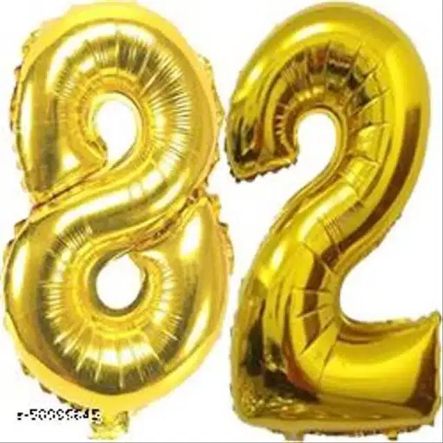 Number Foil Balloon, Assorted, Pack of 1