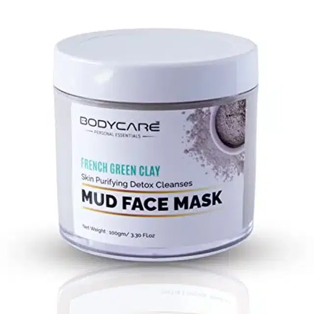 My Bodycare French Green Clay Detoxifying Mud Face Mask, 100 g