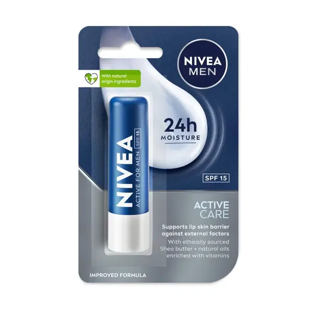 Nivea Men Active Care Lip Balm 4.8 g