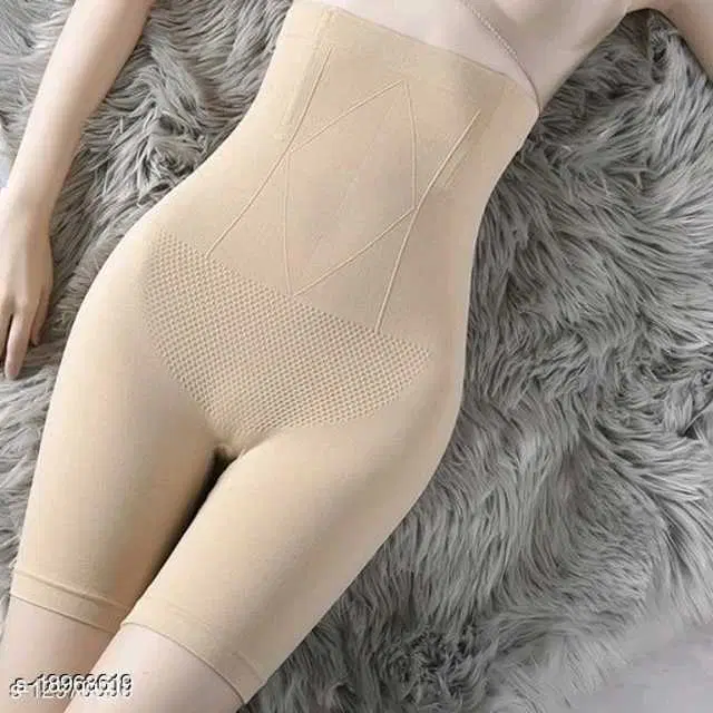 Women Innerwear Mid Thigh High Waist Shapewear For Women (S543)
