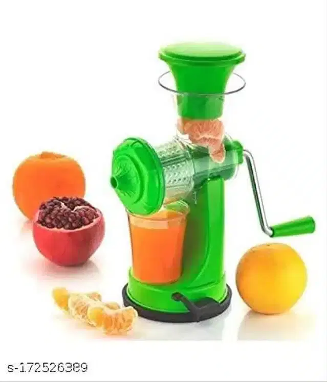 Plastic Manual Juicer, Multicolor