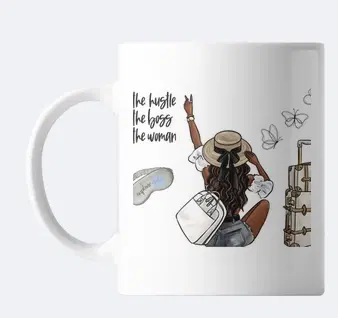 Ceramic Gifting Mug, White, 330 ml