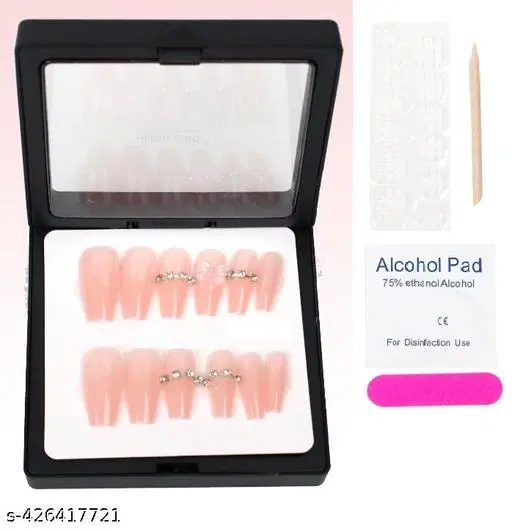 Fake Nails Nail Extension Kit, Multicolor, Set of 1