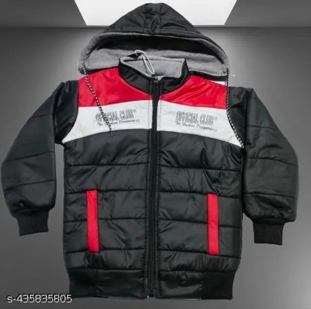 Polyester Jacket for Boys (Multicolor, 0-2 Months)