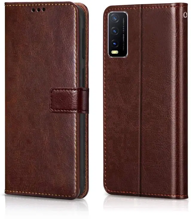 Flip Mobile Cover for Vivo Y20G 2021/Y12s/ Y20a, Multicolor