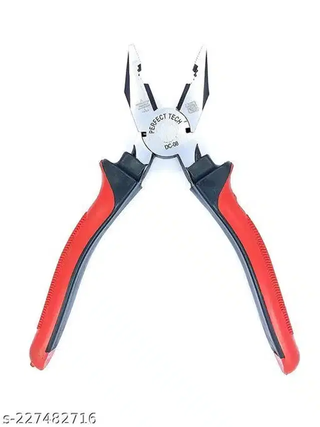Combination Cutting Plier, Red