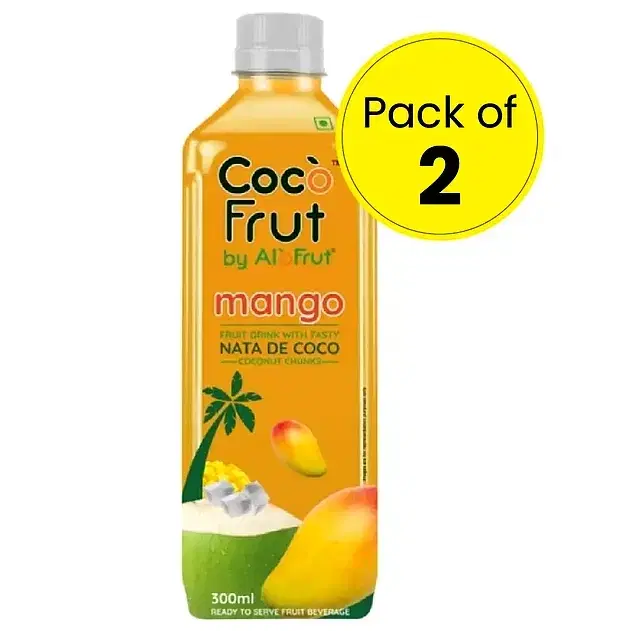 Coco Frut Mango juice 2X300 ml (PackOf 2)