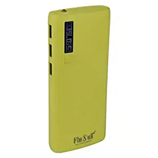 Power Bank with 3 Charging Port, Yellow, 10000 mAh