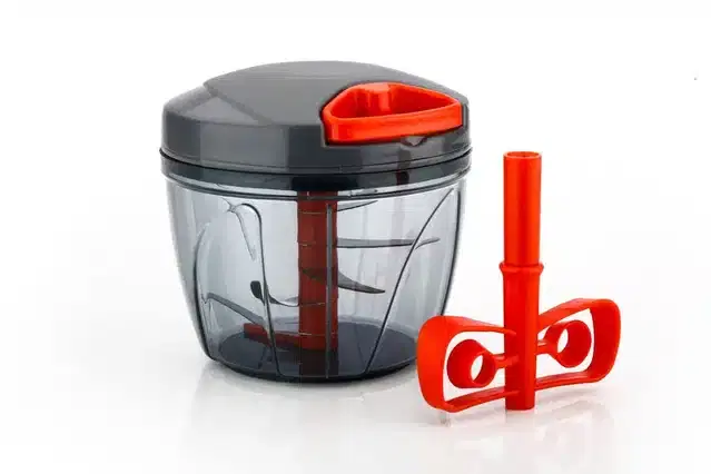 Plastic Fruits & Vegetables Handy Chopper, Black, 750 ml