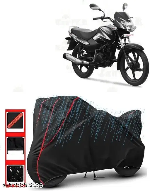 Polyester Cover For Bike/Scooter, Multicolour