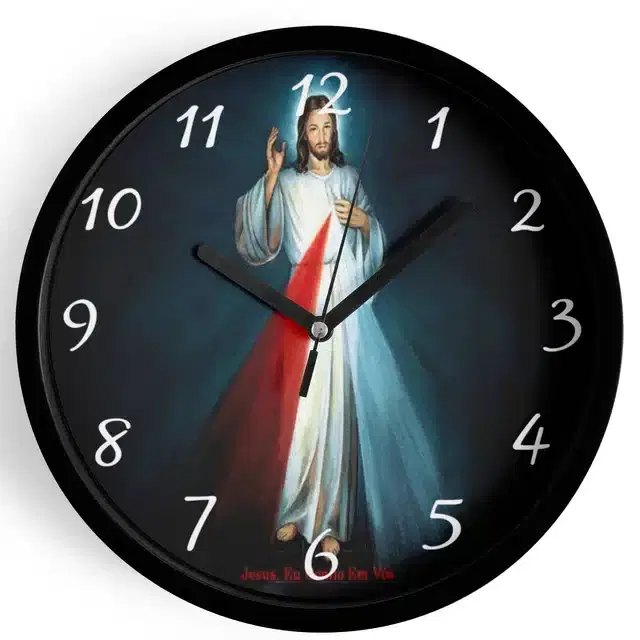 Analog Wall Clock, Multicolor, 7 inches